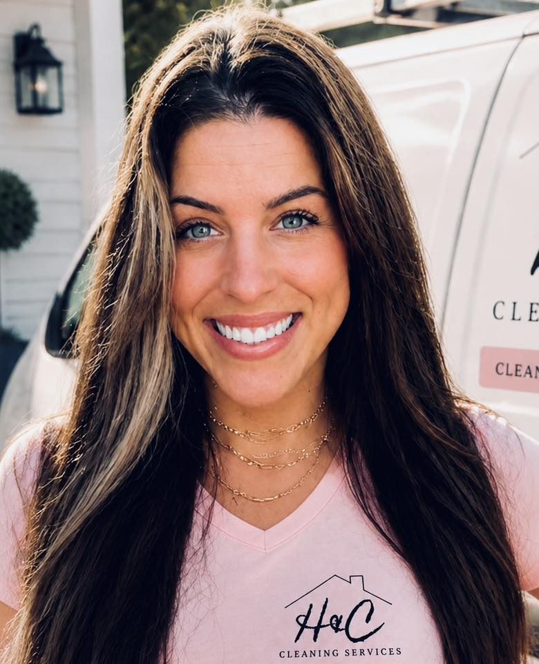 Hannah Roberts, owner of H&C Cleaning Services